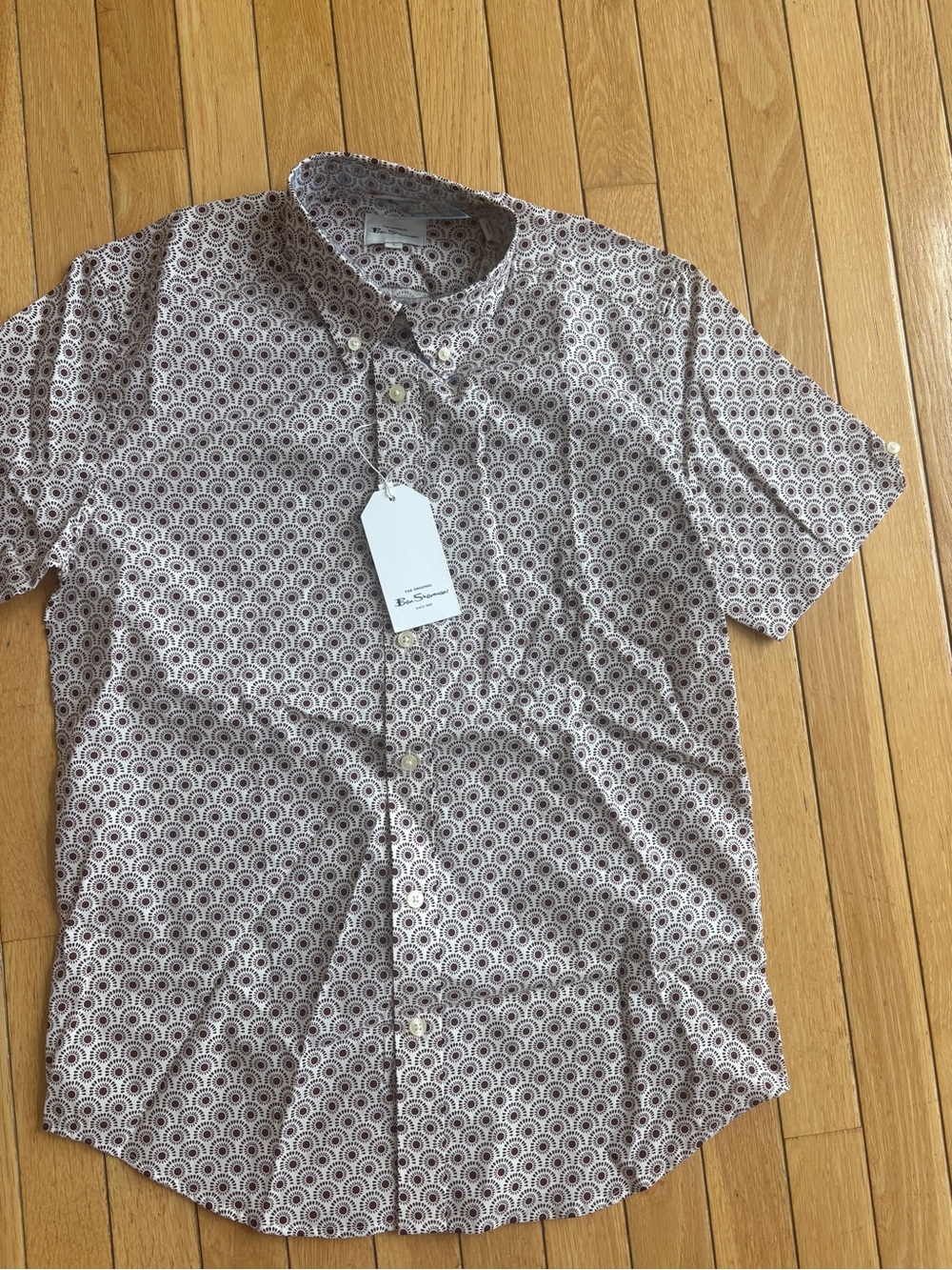 Ben Sherman short sleeve button down shirt men’s small
